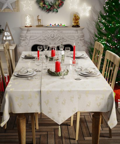 Rudolph - Table Linen in Cream