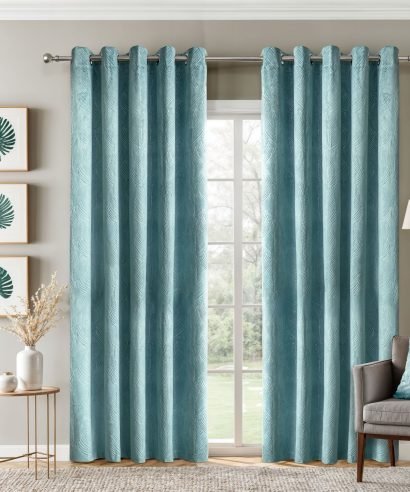 Silva Duck Egg Blackout Curtains