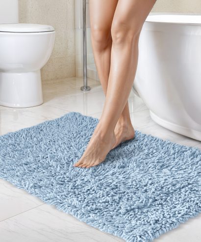 Tumble Twist Collection - Pure Cotton 2pc Bathset in Blue