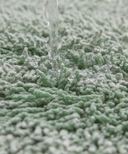 Alternative view of Tumble Twist Collection - Pure Cotton 2pc Bathset in Green