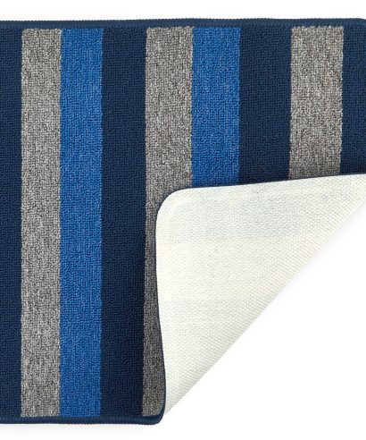 Alternative view of Tricolore Collection - Contrast Stripe 2 Piece Set in Blue
