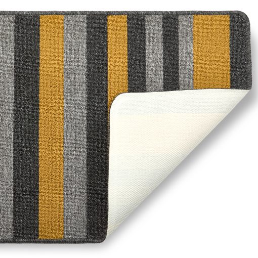 Tricolore Collection - Contrast Stripe 2 Piece Set in Ochre - Image 2