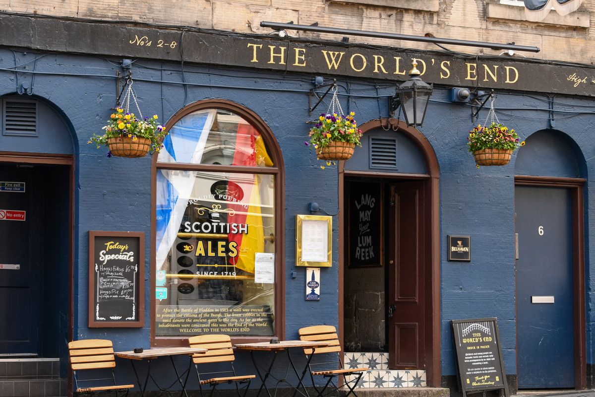 The World’s End pub in Edinburgh